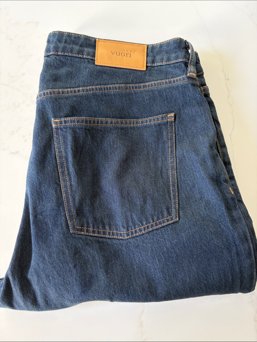 Vuori Vintage Jean Classic Fit 30" Size 36 Nwot